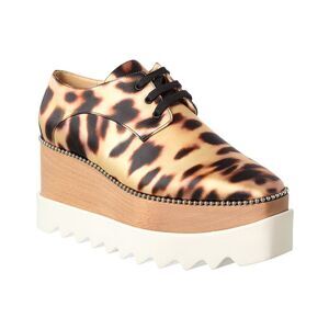 Stella Mccartney Elyse Satin Platform Sneaker, Brown